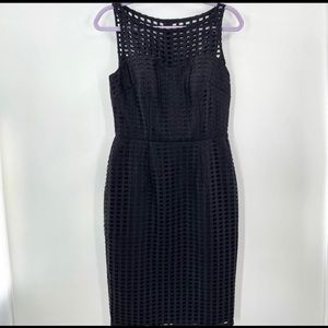 Adrianna Papell Black Sleeveless Dress